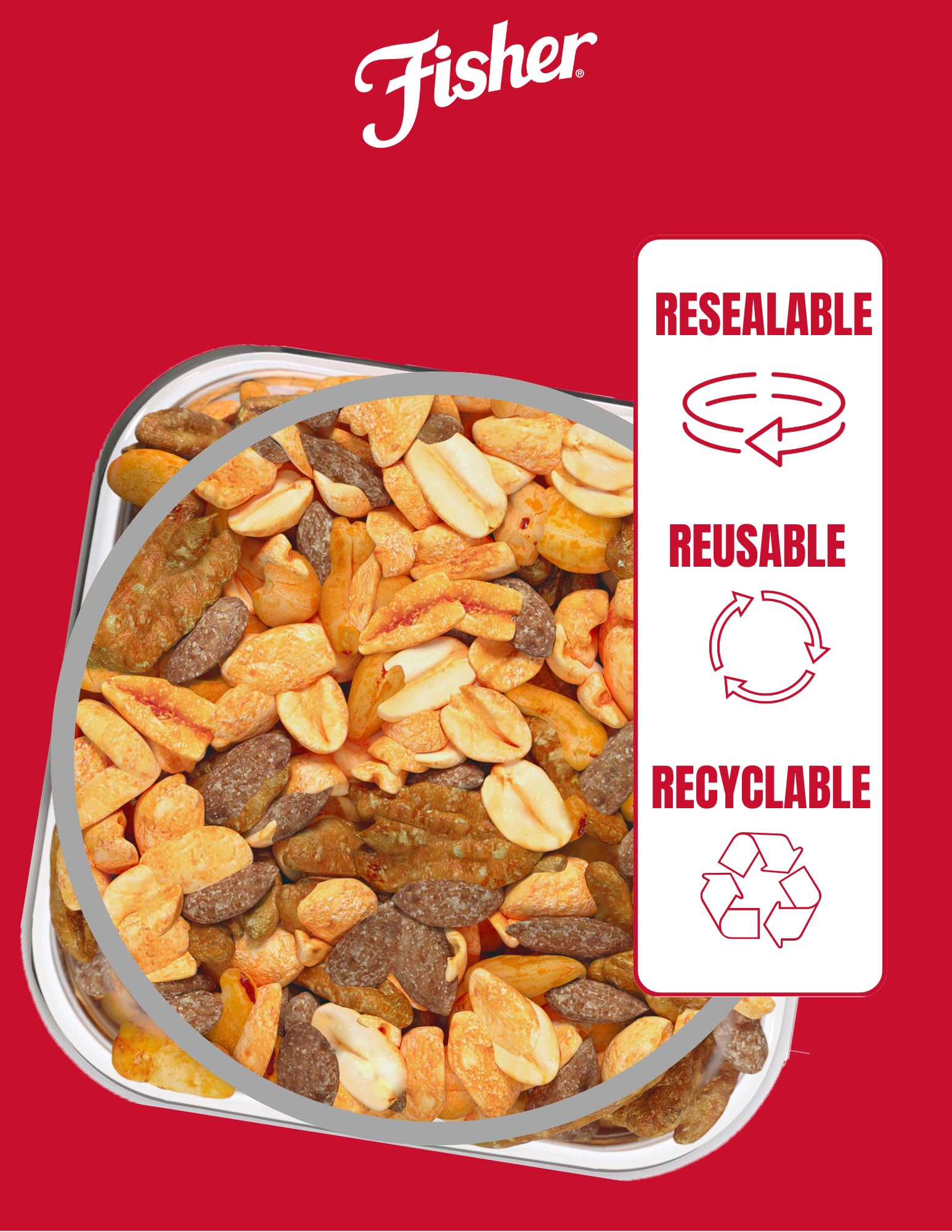 Fisher Snack Honey Roasted Mixed Nuts dorm-room setup ideal study snack.
