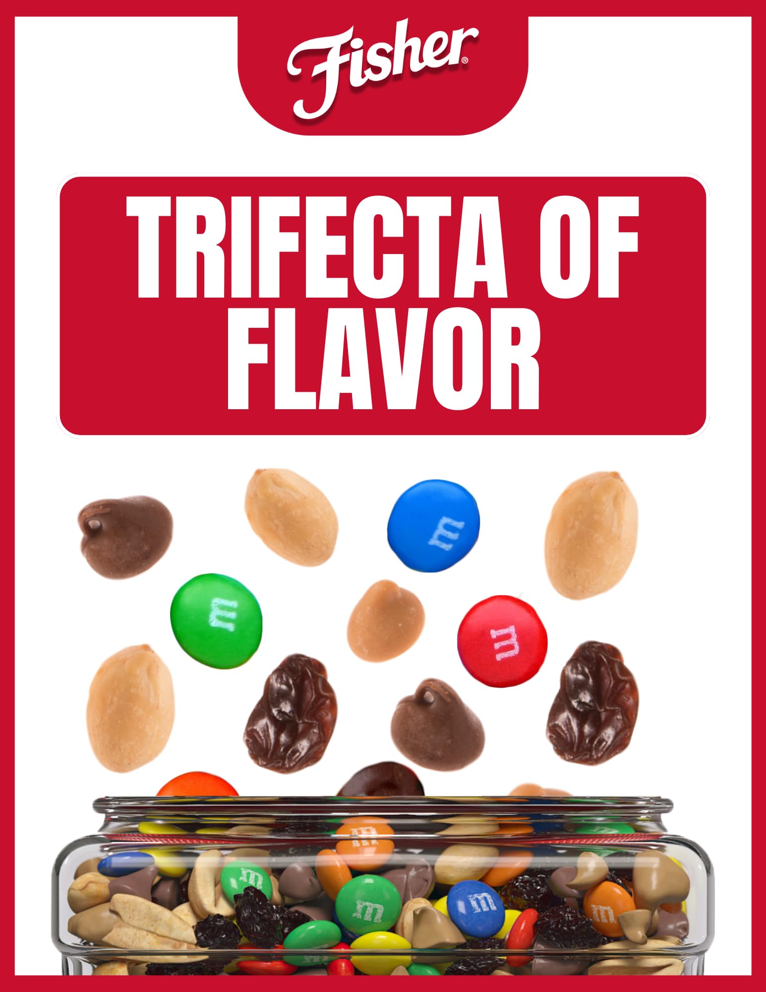 Milk chocolate chips visible in the mix for a touch of indulgence.