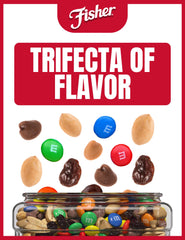 Milk chocolate chips visible in the mix for a touch of indulgence.