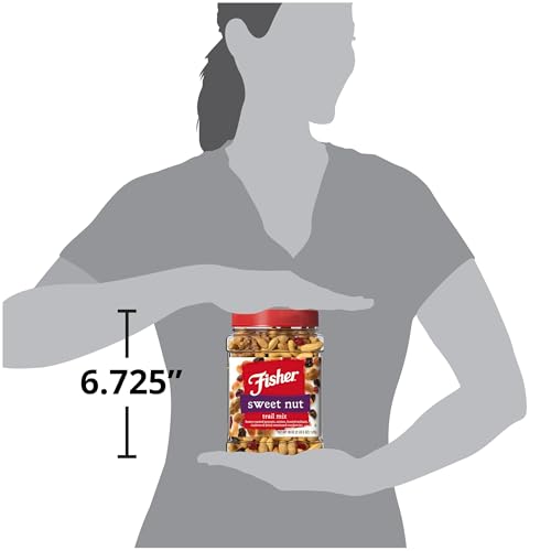 Pantry-ready Fisher Trail Mix, ideal for snacks between activities.