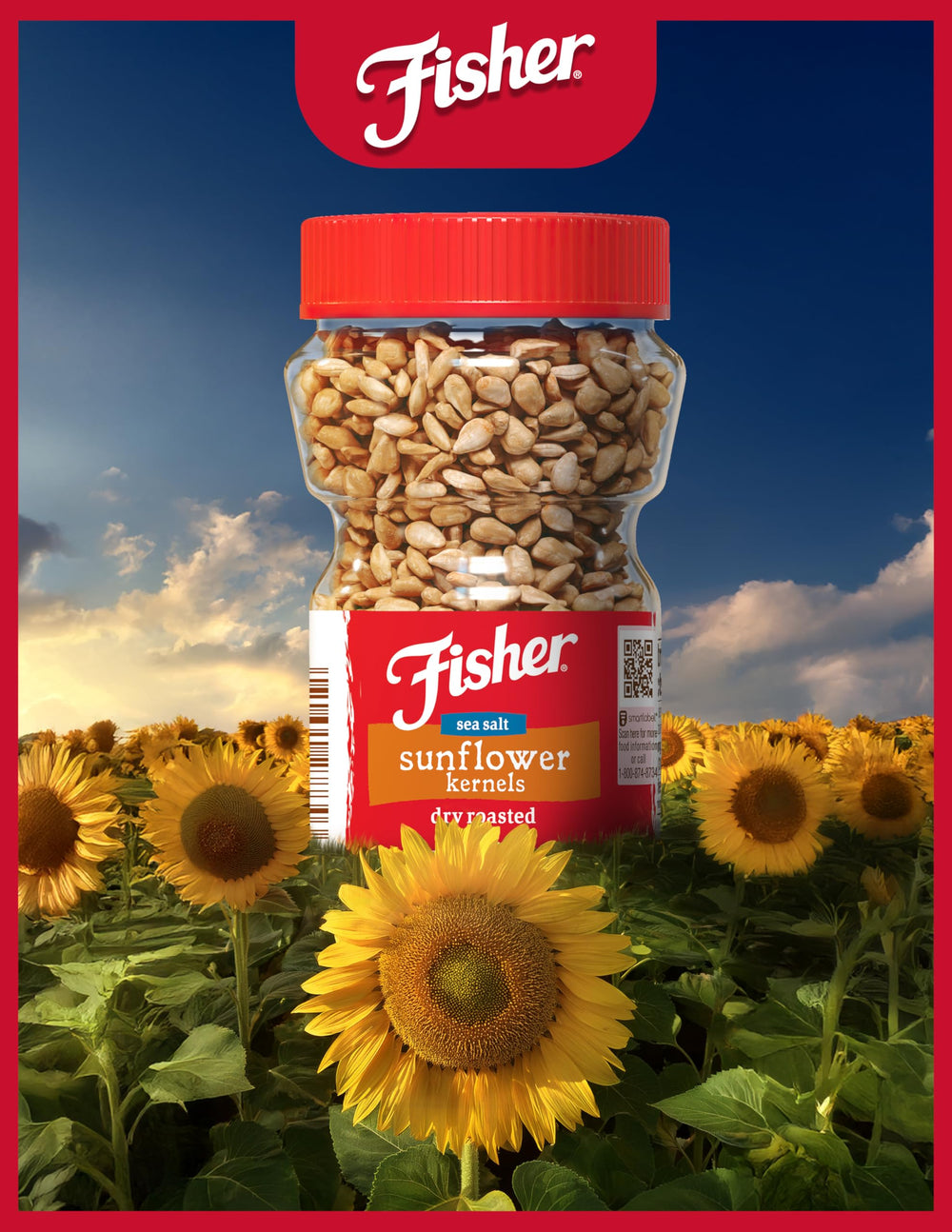 Fisher Sunflower Kernels baked into bread for extra flavor.