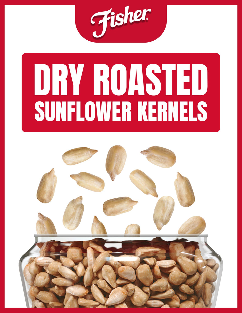 Fisher Sunflower Kernels atop yogurt for added crunch and protein.