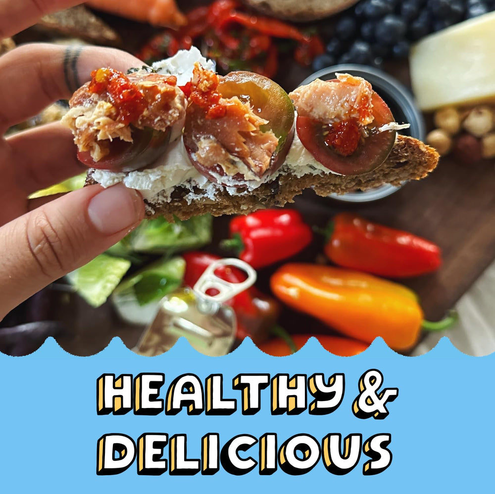 Fishwife Mussels in Basil Pesto with omega-3 benefits for heart-healthy meals