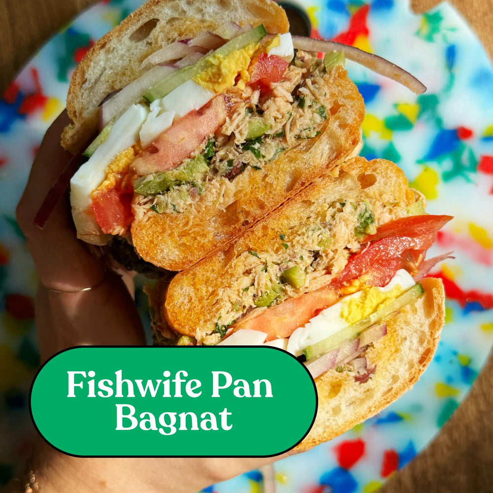Fishwife tuna provides omega-3s for balanced meals.