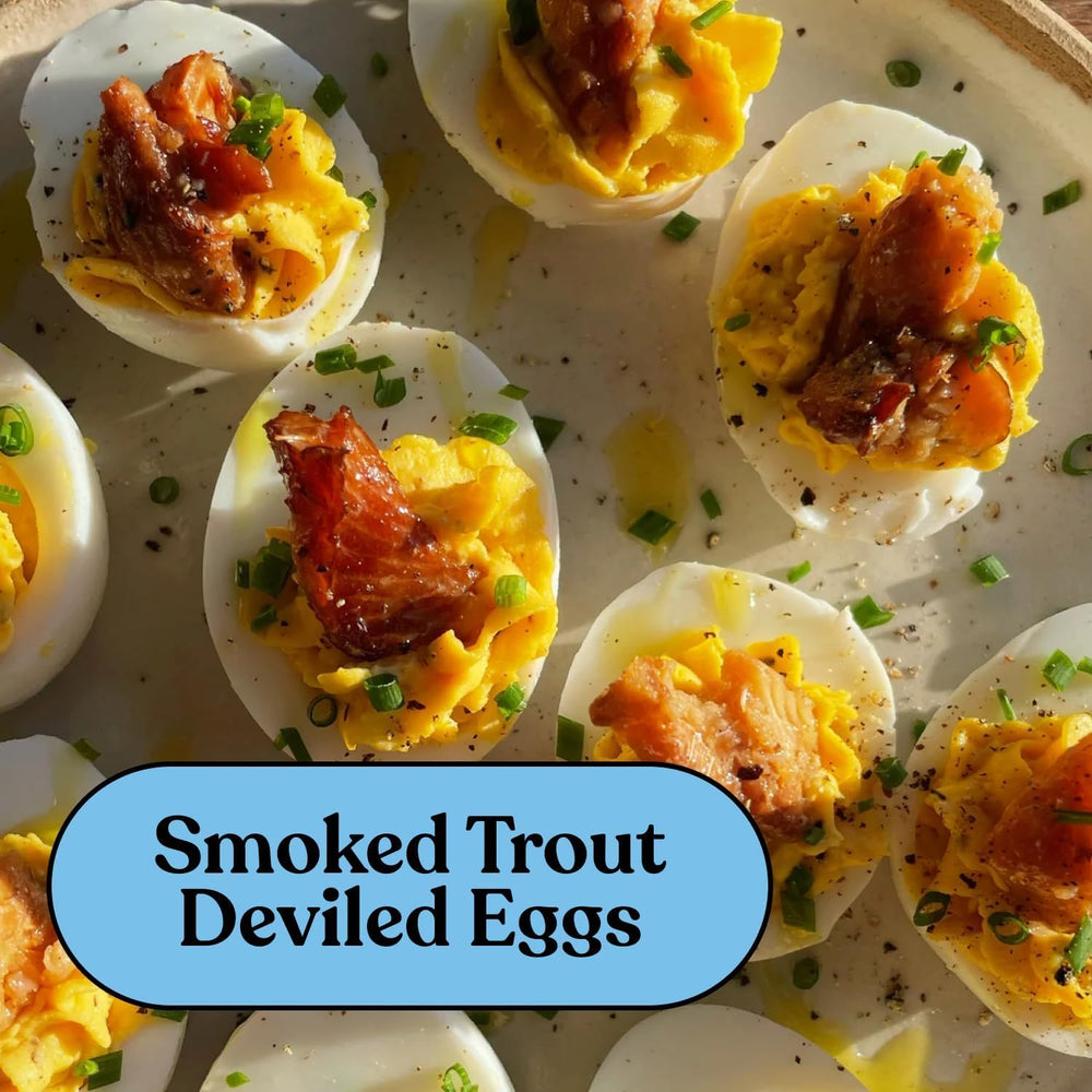 Fishwife smoked trout dip served with chips for a smoky snack