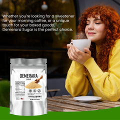 Fit Lane Demerara sugar 4lbs packaging detail highlights minimal processing
