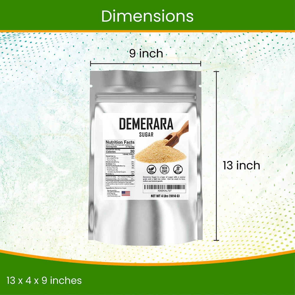 Fit Lane Demerara sugar sustainably sourced for authentic taste
