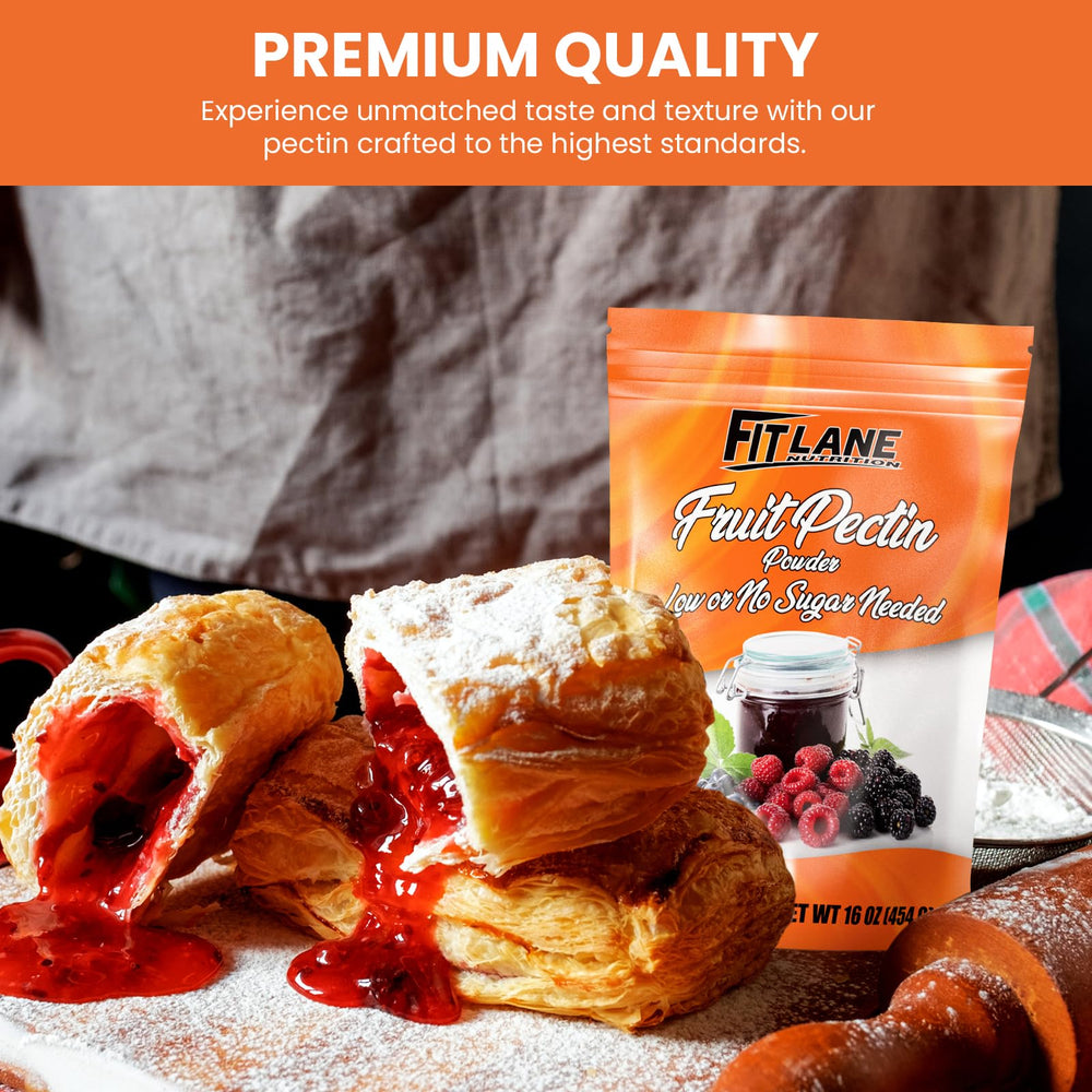 Fit Lane Nutrition homemade jam with pectin achieving firmer sets