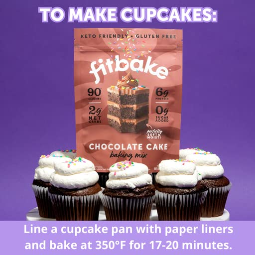Gluten-free FitBake dessert with zero added sugar appeal