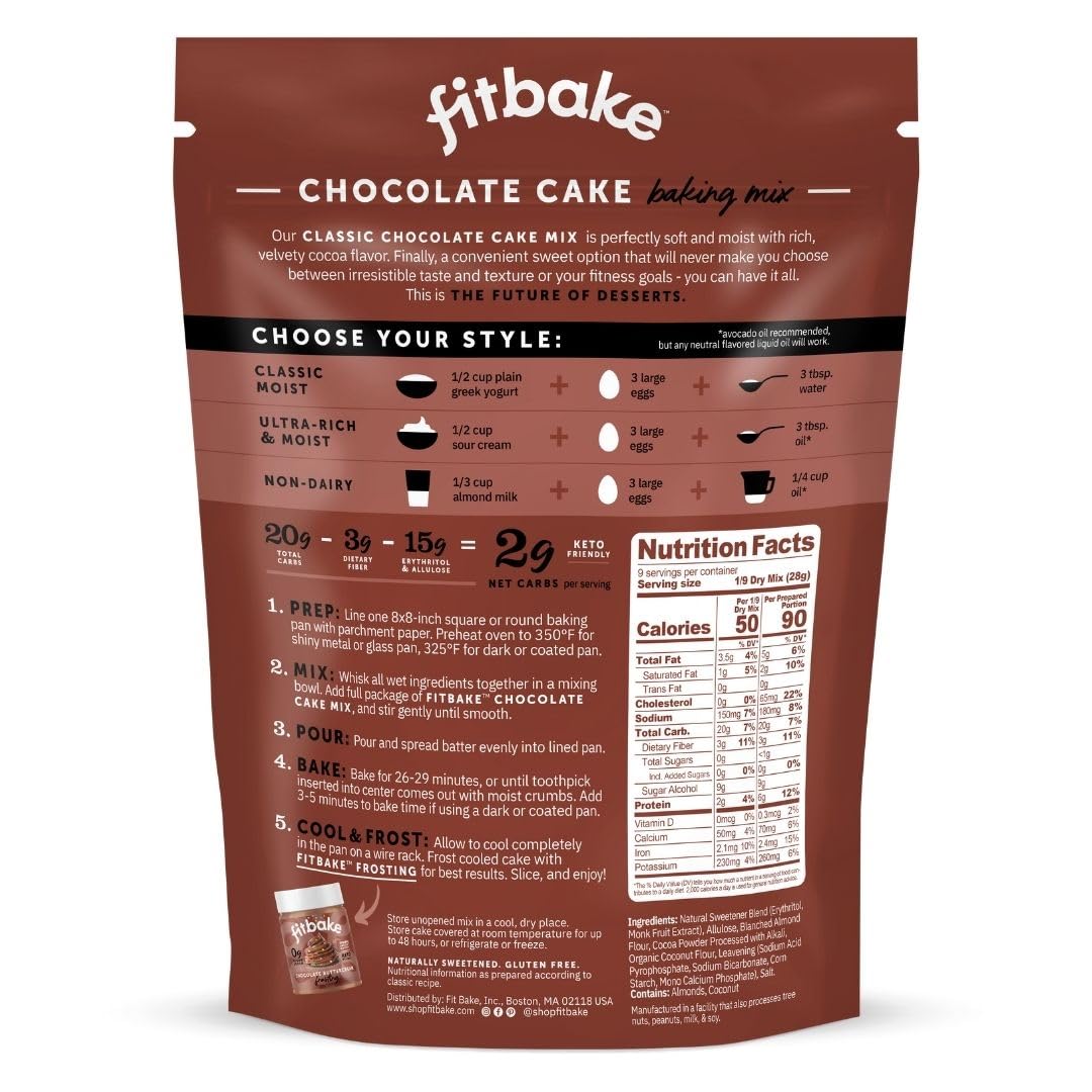 Oven-baking FitBake cake releases warm gluten-free aroma