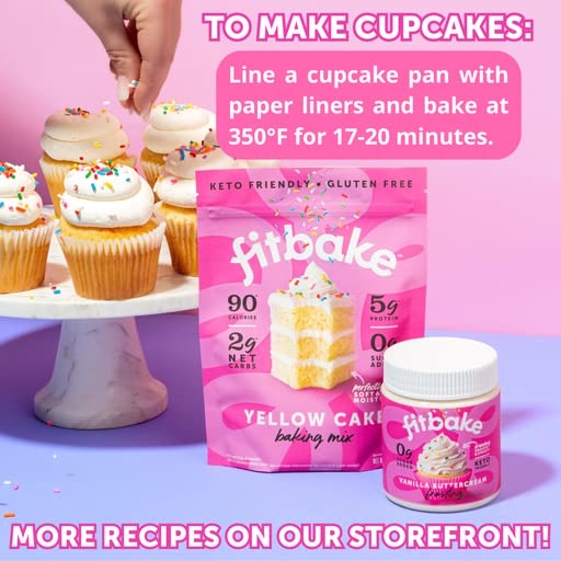 Cupcake-style options shown for versatile keto desserts.