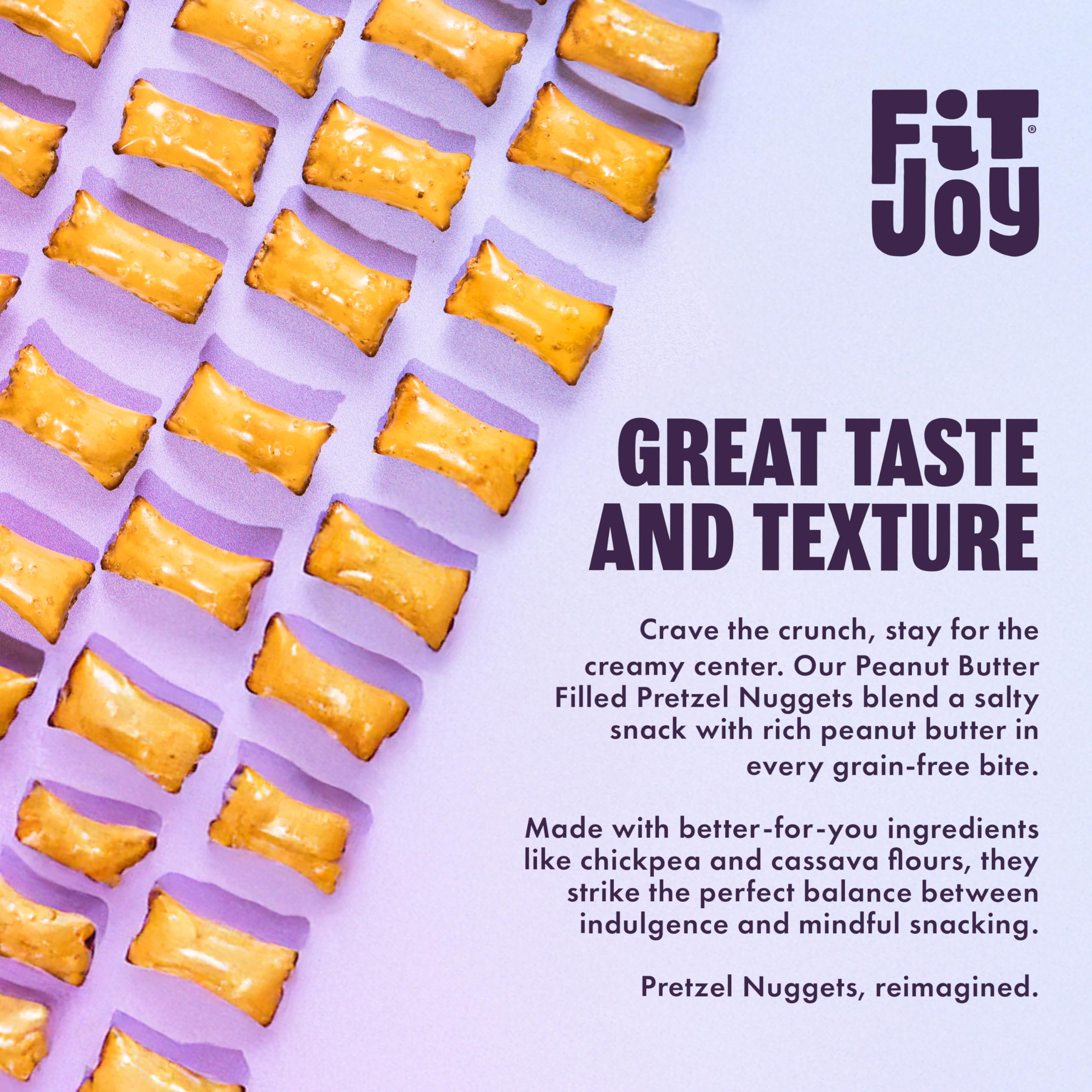 FitJoy five-ounce bag shown, ready for on-the-go snacking.
