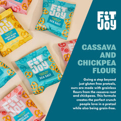 FitJoy cheezy white cheddar twists, savory cheddar notes for crave-worthy snacks.