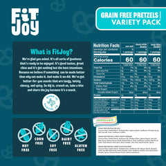 FitJoy Dijon mustard twists, bold tangy flavor for lunchboxes and quick bites.