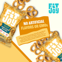 Tangy Dijon pretzels snack time moment with bold crunch and aroma.