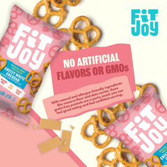FitJoy pretzels ingredients: cassava and chickpea flours.