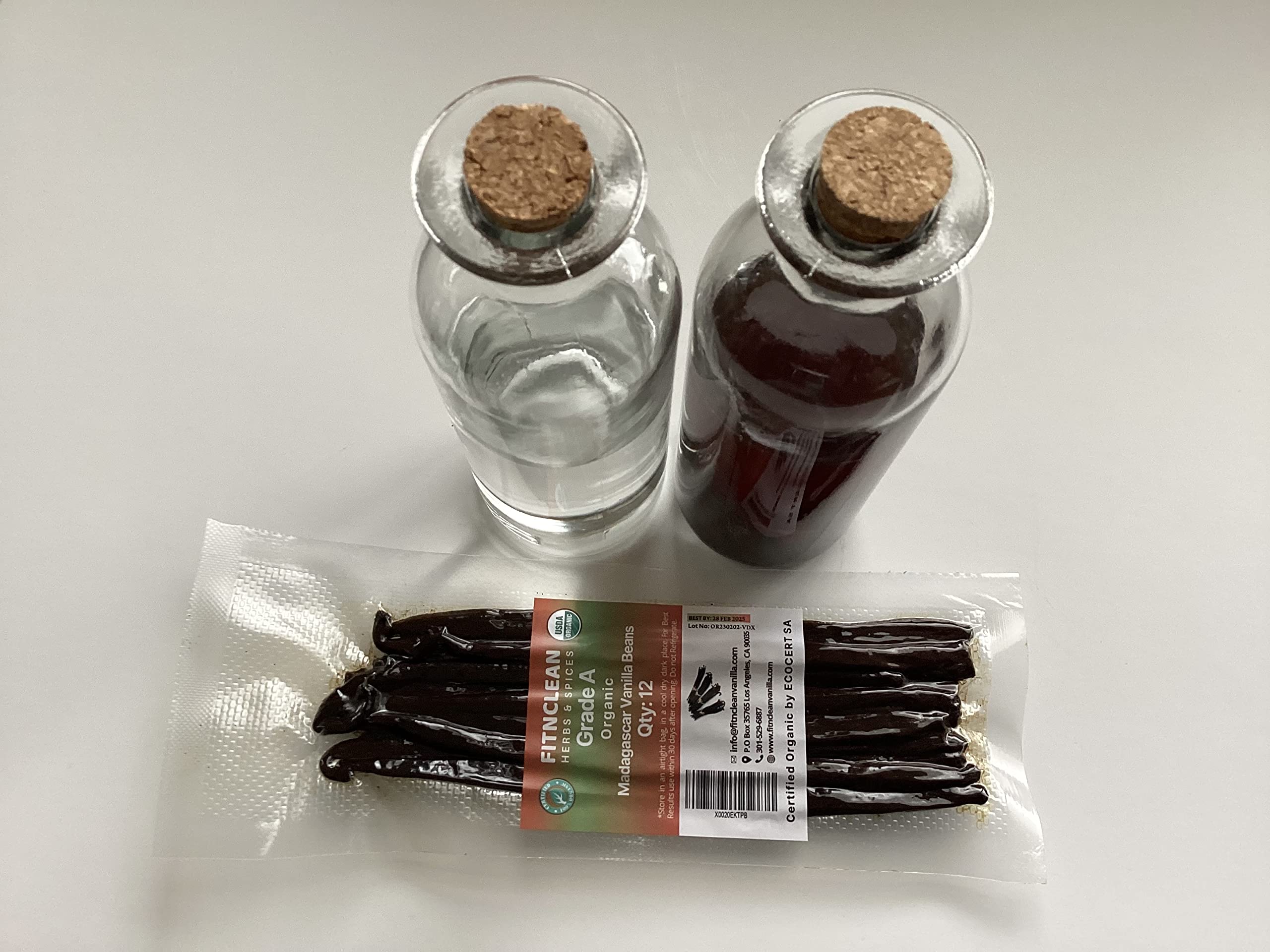 FITNCLEAN beans in BPA-free vacuum bag preserve freshness for longer.