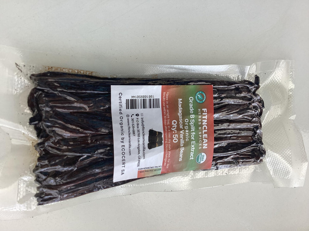 FITNCLEAN vanilla beans bourbon aroma close-up to inspire home extraction