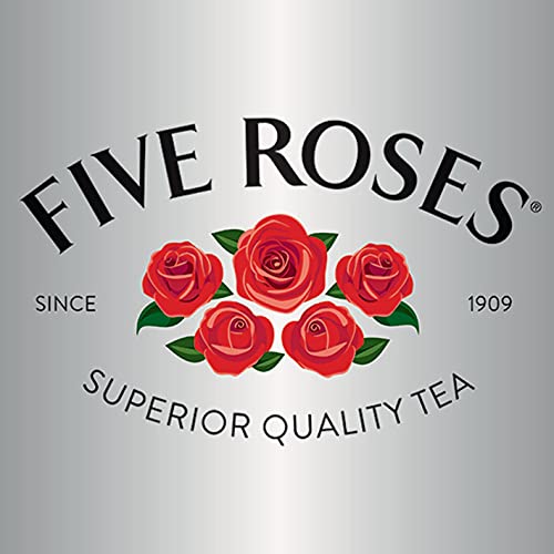 Five Roses Ceylon tea brewed amber color reveals smooth taste and fragrant aroma.