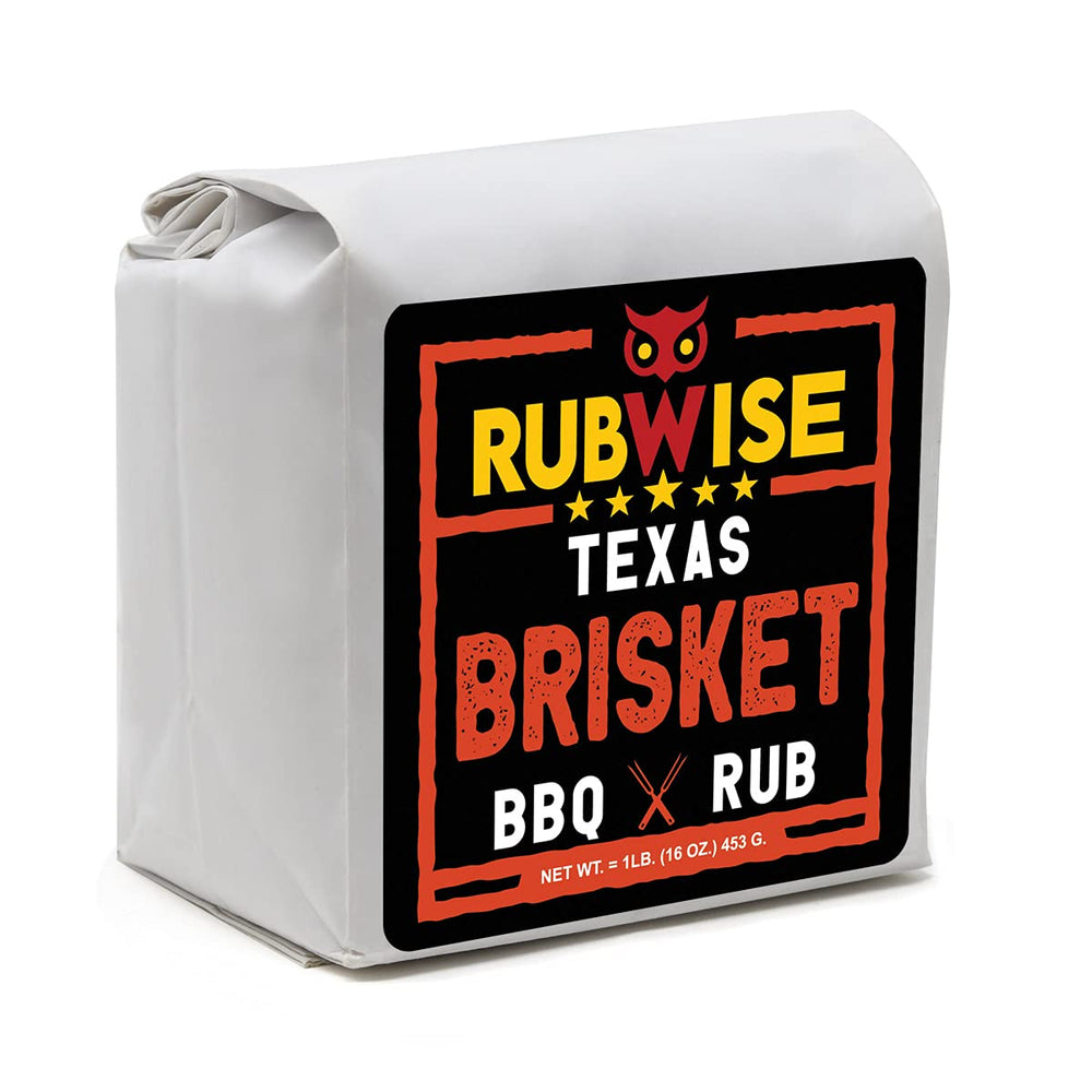 Five Star Seasonings RubWise Texas Brisket Rub bottle for smoky brisket flavor.