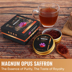 5Senses GI badge confirms Kashmir single-origin saffron quality.
