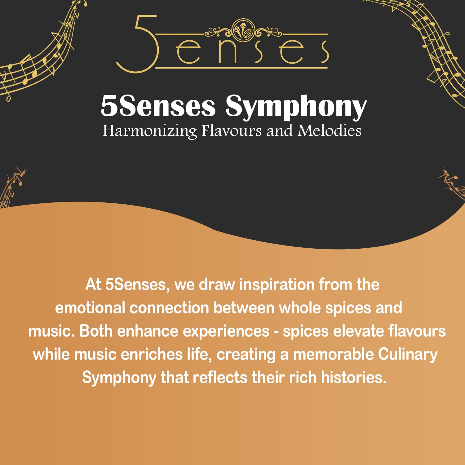 5Senses Magnum Opus music adds sensory delight to tasting.