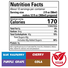 Fizz Creations ICEE cola syrup bottle adds retro flavor to sodas and snow cones.