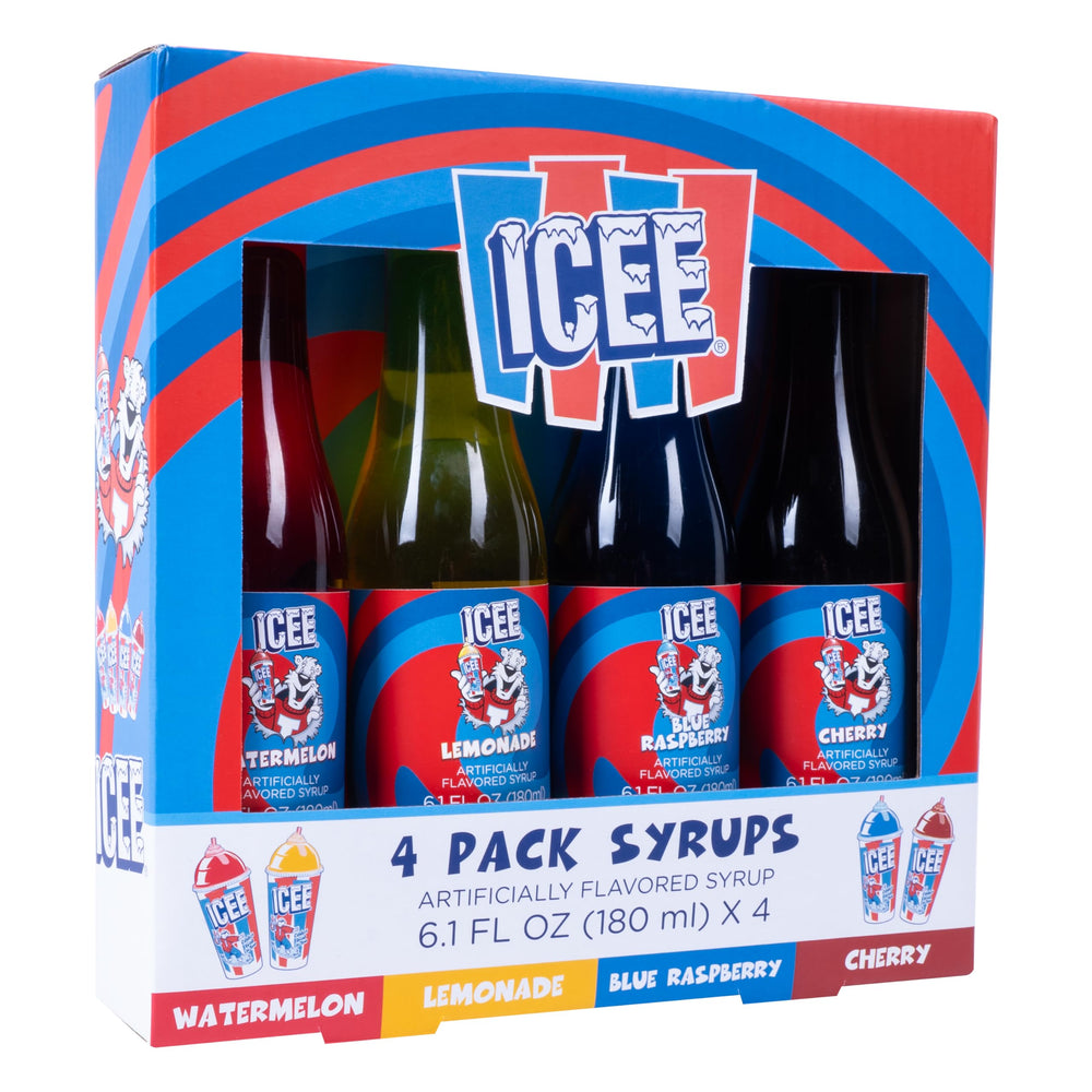 Fizz Creations ICEE package-ready bottles for entertaining gatherings and easy gifting.