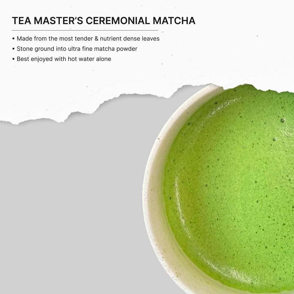 FKRO stone-ground matcha in a small-batch grind for smooth powder