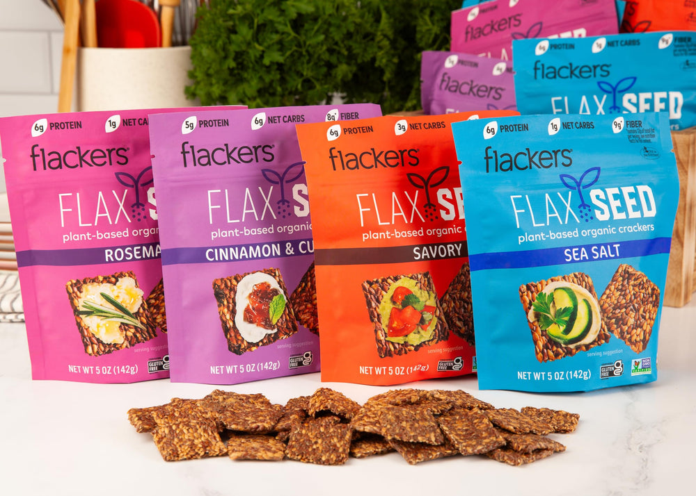 Flackers Cinnamon variety close-up, warm spice notes for a tasty treat.