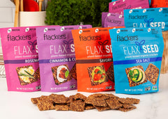 Flackers Cinnamon variety close-up, warm spice notes for a tasty treat.