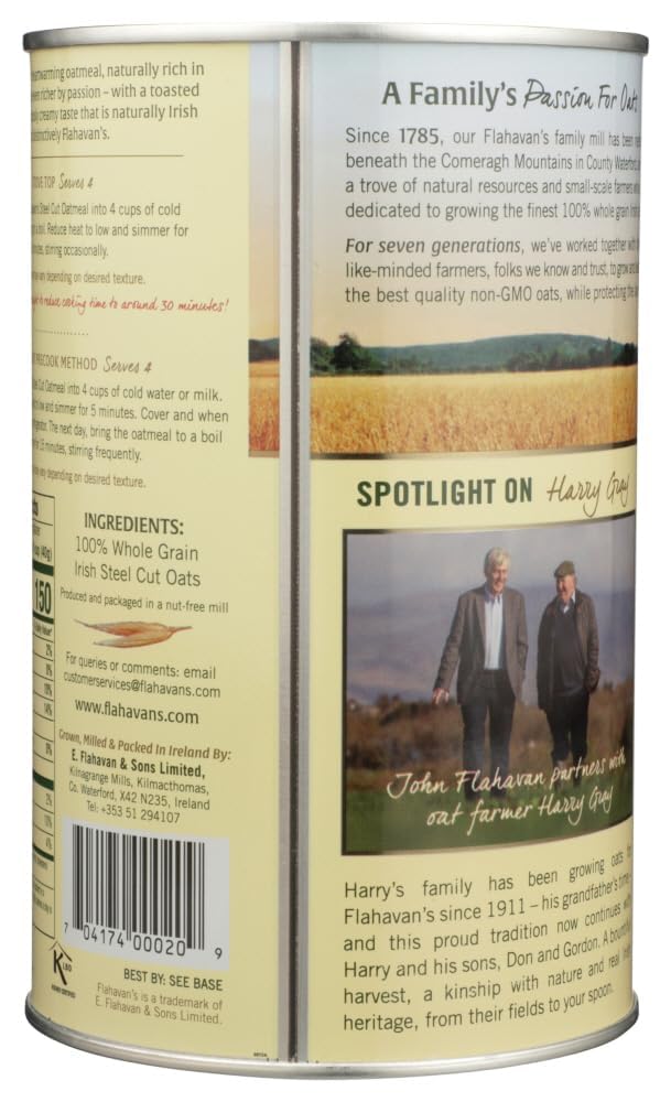 Flahavan’s packaging shows non-GMO verified oats