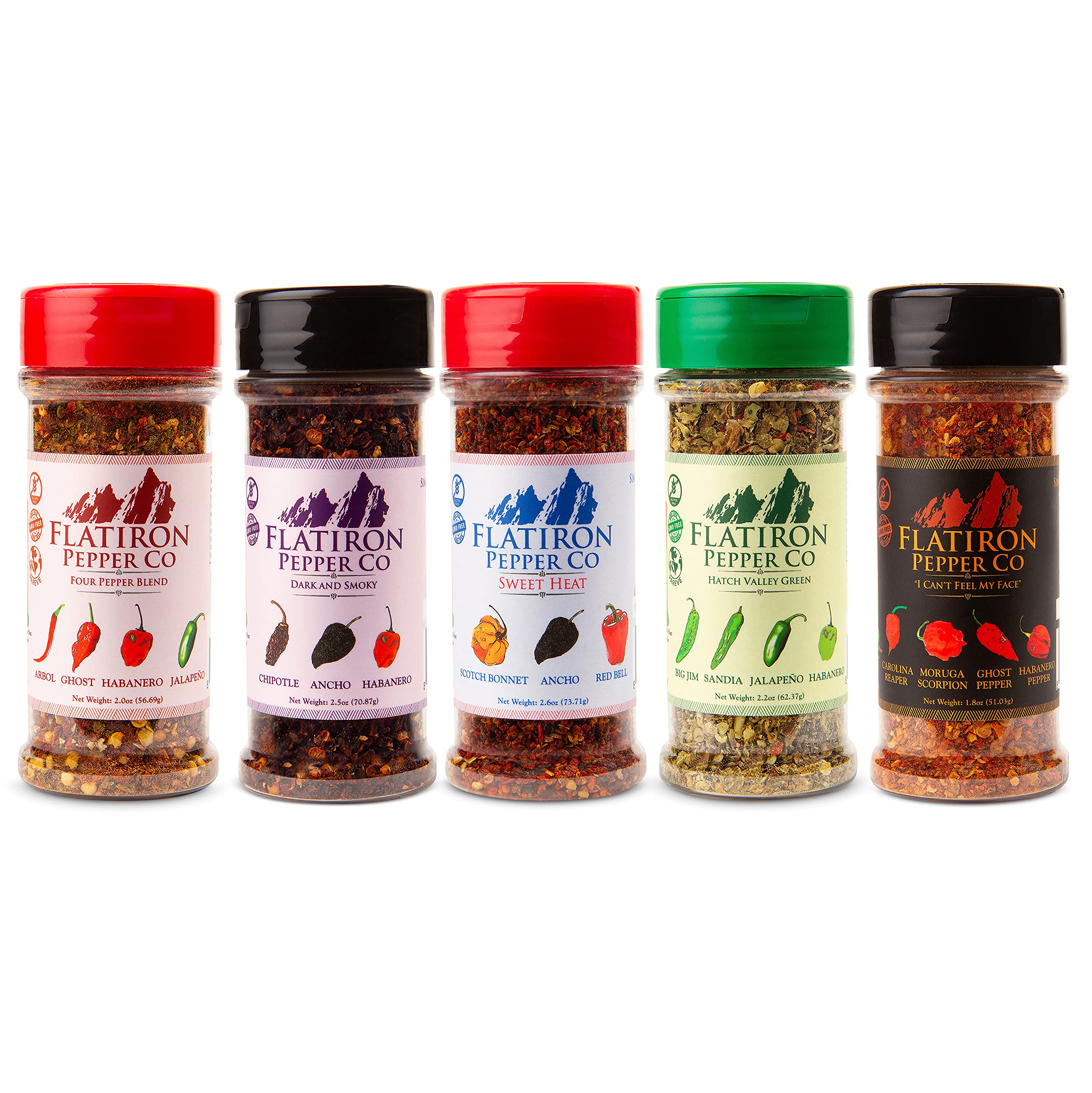 Flatiron Pepper Co four pepper blend enhances a pizza with vibrant heat