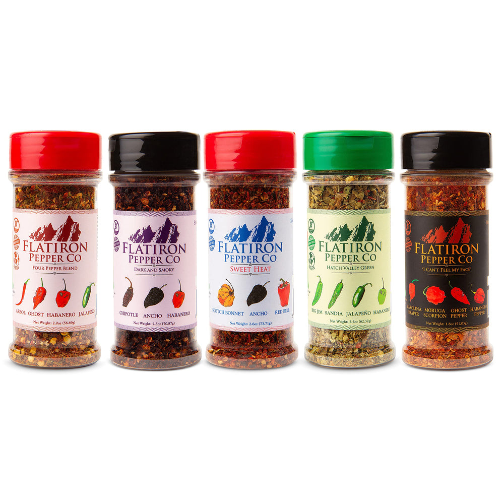 Flatiron Pepper Co four pepper blend enhances a pizza with vibrant heat