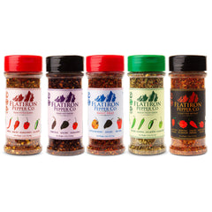 Flatiron Pepper Co four pepper blend enhances a pizza with vibrant heat