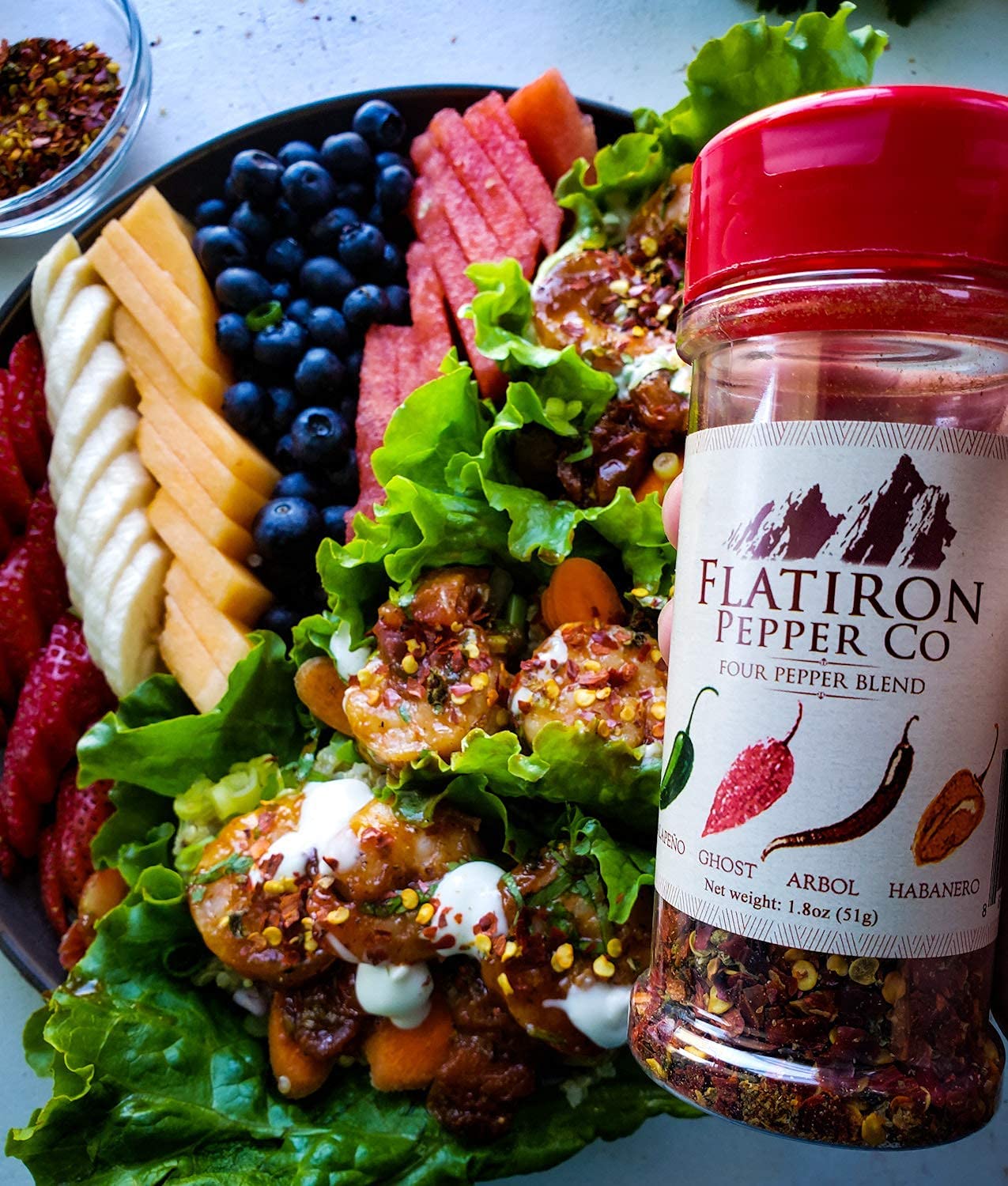 Flatiron Pepper Co four pepper blend adds warmth to stews and sauces