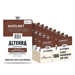 Flavia Alterra Hazelnut Freshpacks compatible with Aroma, Creation 300, 600 Brewers