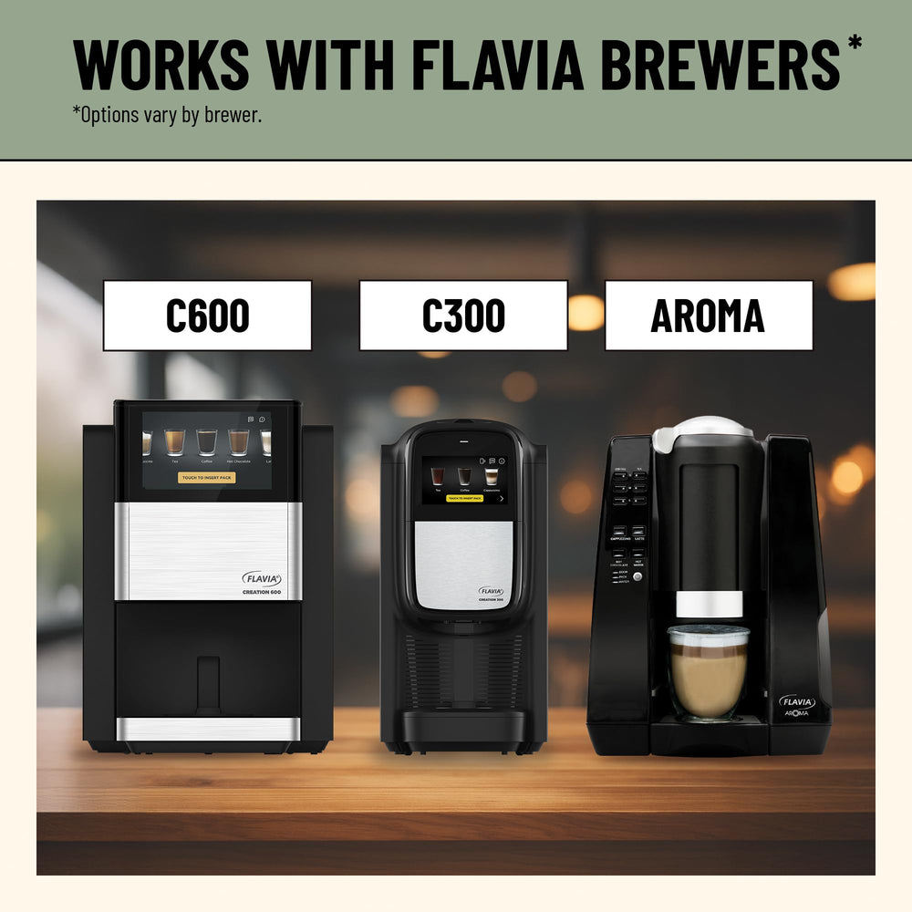 Brewed cup with steam highlights bold caramel aroma