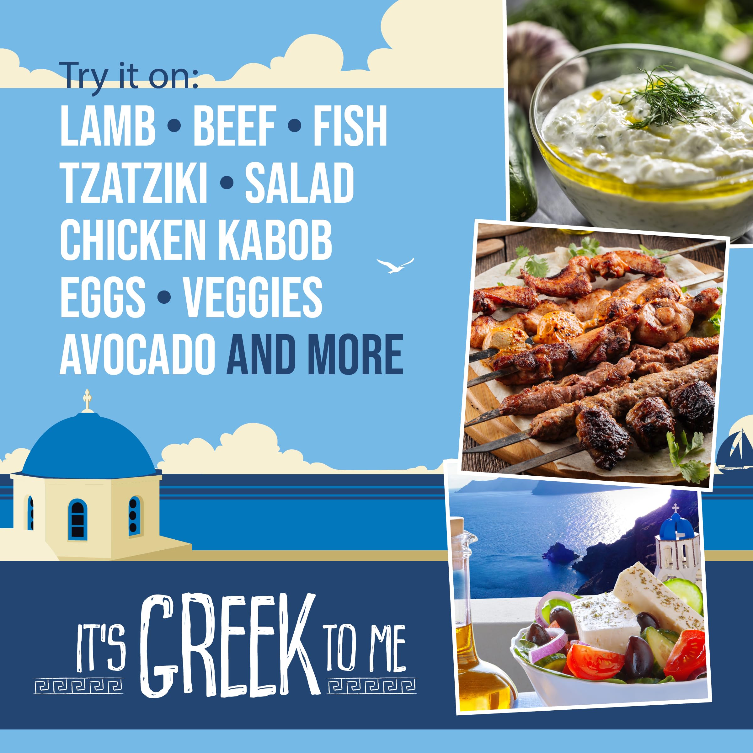 Flavor Seed It's Greek To Me spice mix close-up revealing Mediterranean herbs.