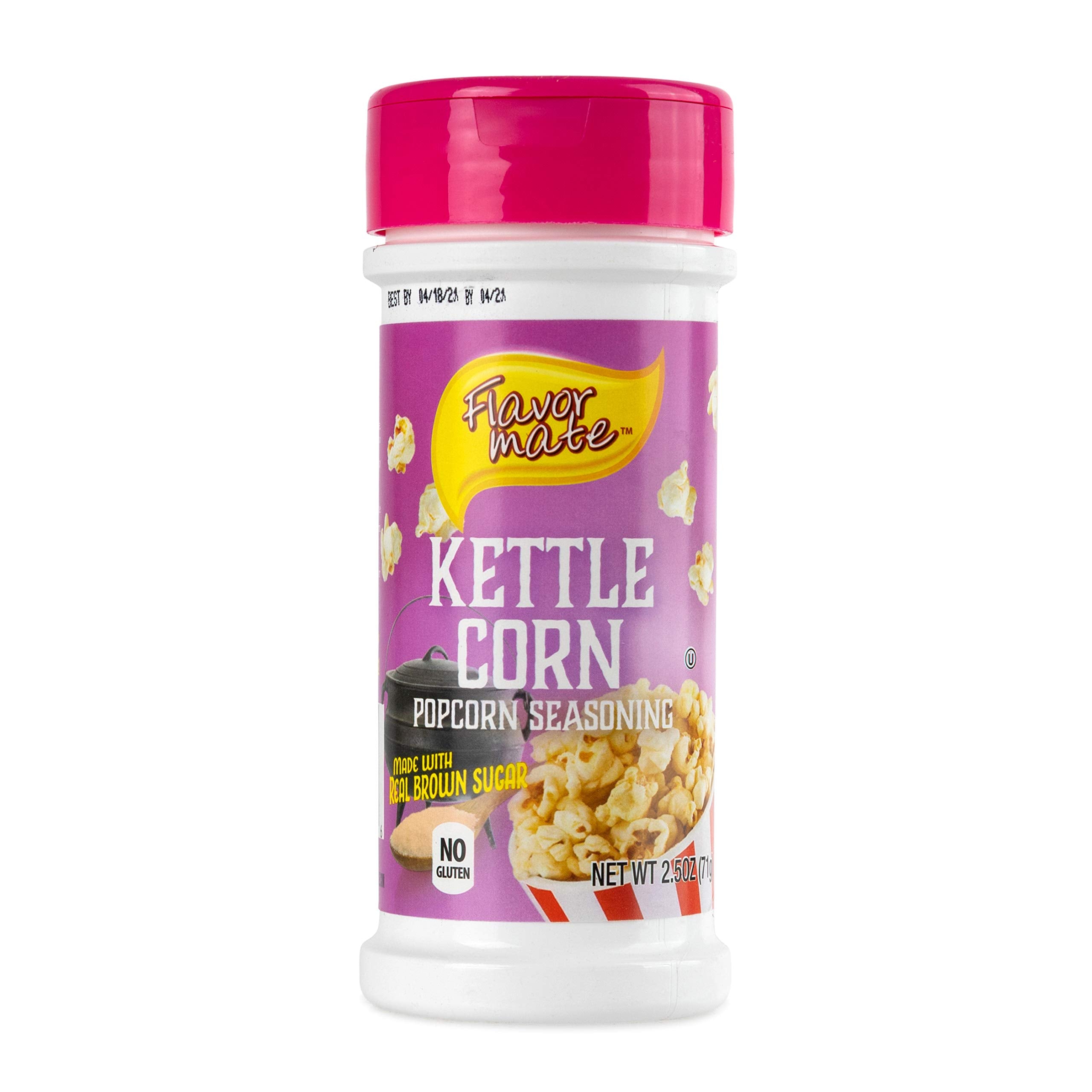 Flavor Mate Nacho Cheddar seasoning jar ready to boost snacks.
