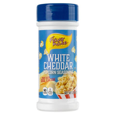 Flavor Mate Ranch shaker beside popcorn bowl for a tangy finish.
