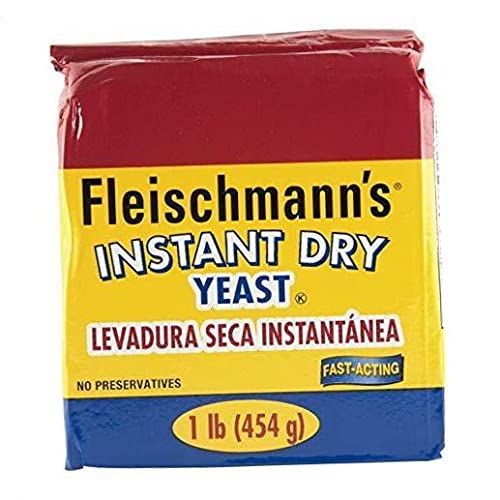 Fleischmann's Instant Dry Yeast 16 oz pack for quick bread rising.