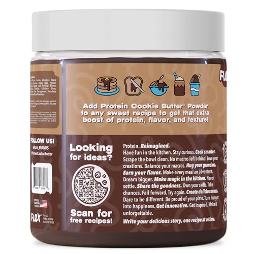 Spread-ready Brownie Batter protein cookie butter powder on toast