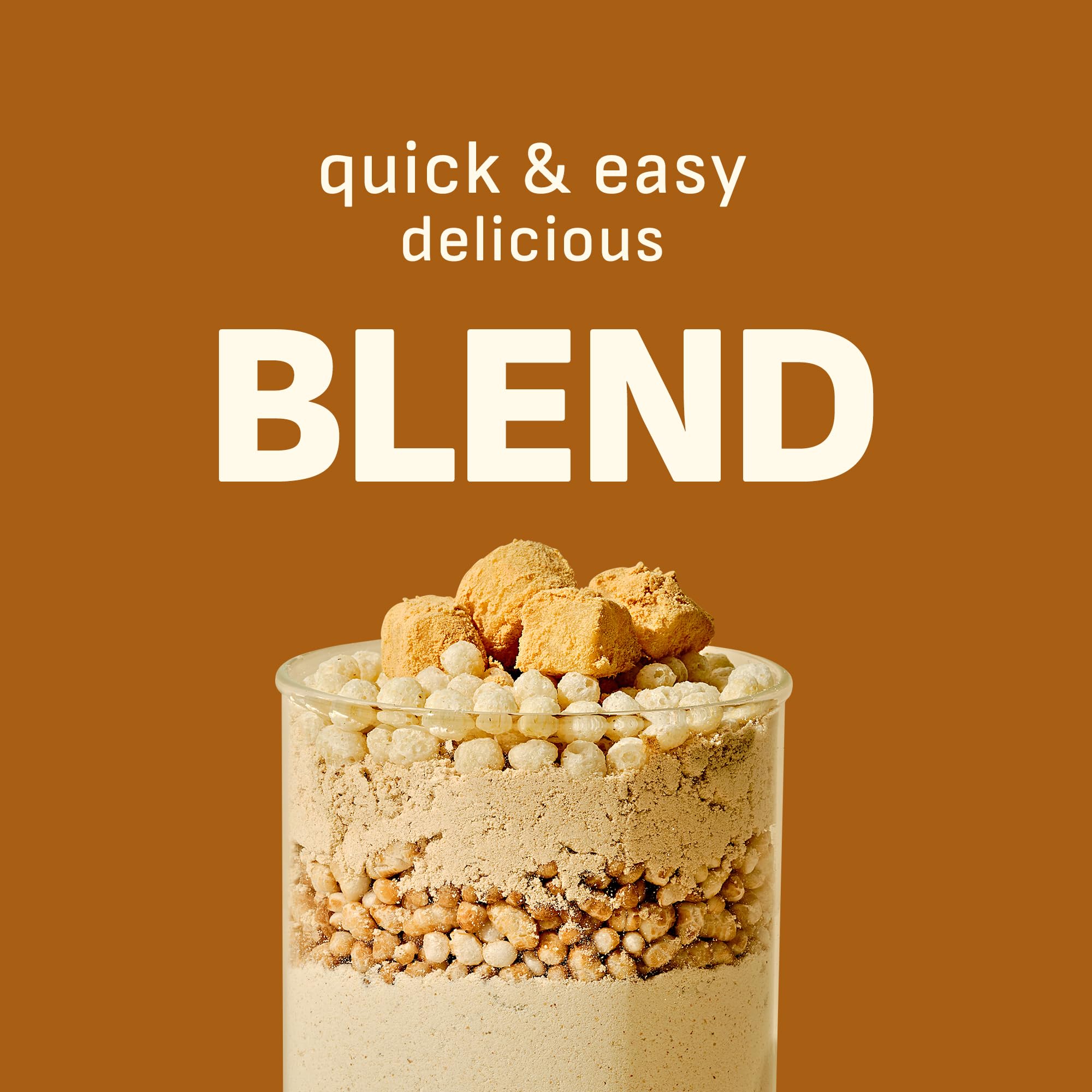 Flimeal Brown 17Grains flavor display with seven options.