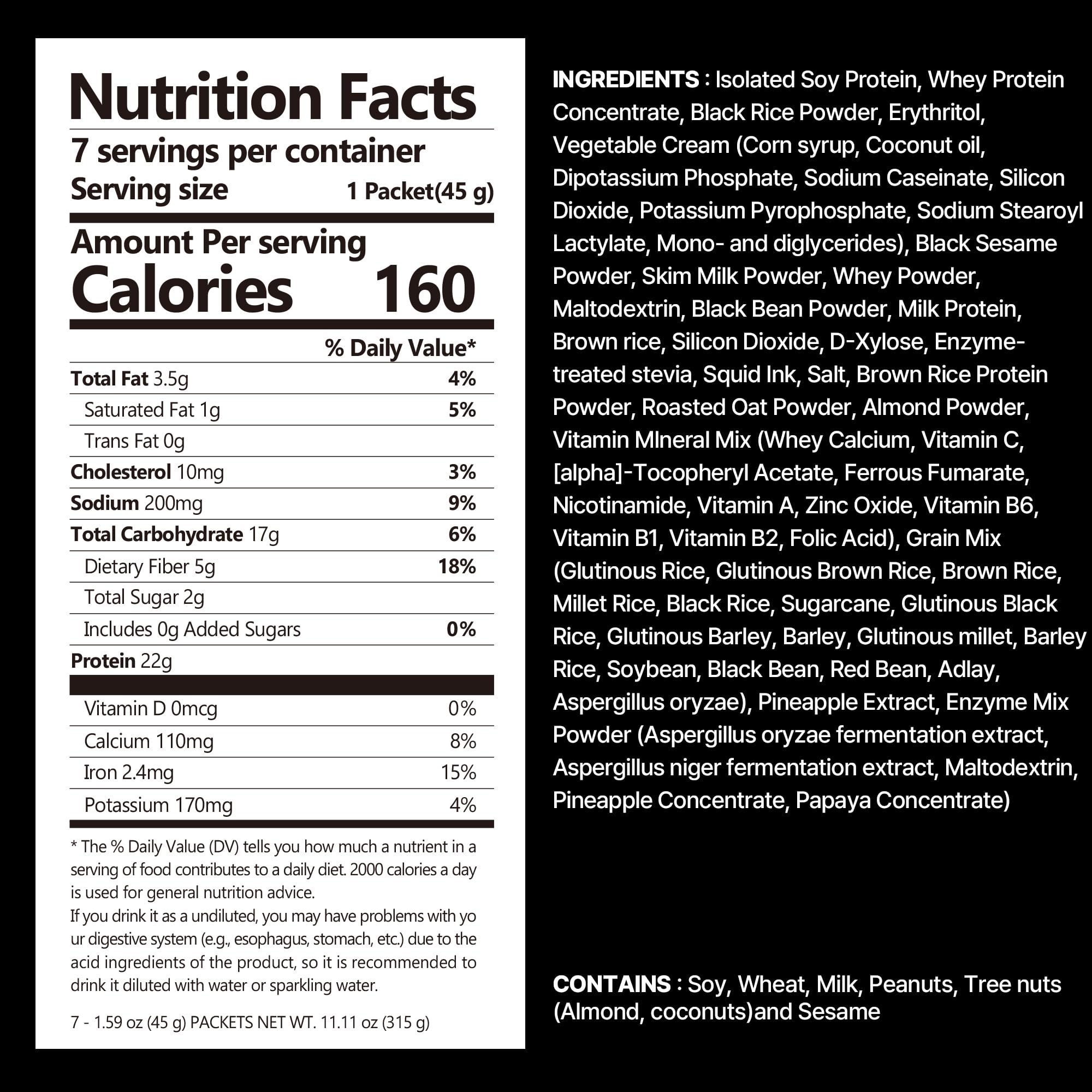 Flimeal Dolce Latte protein shake with texture-rich crunch balls.