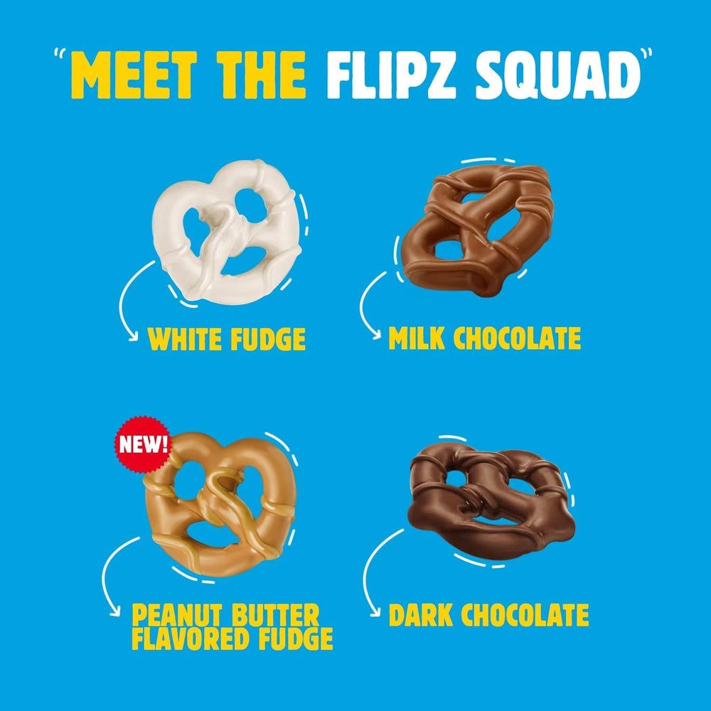 Flipz desk snack in an office drawer for quick energy.