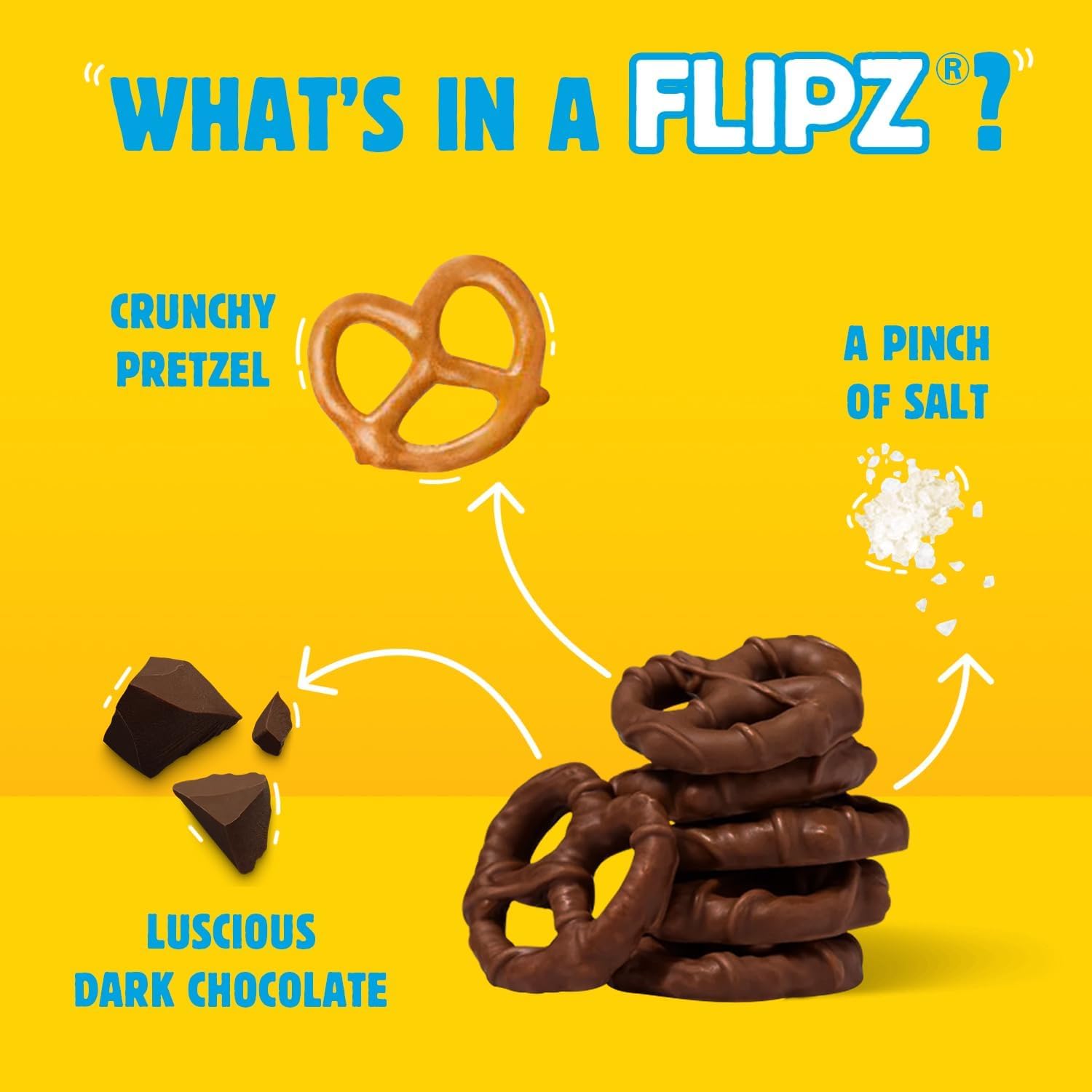 FLIPZ on-the-go snack idea showing convenient packing for errands.