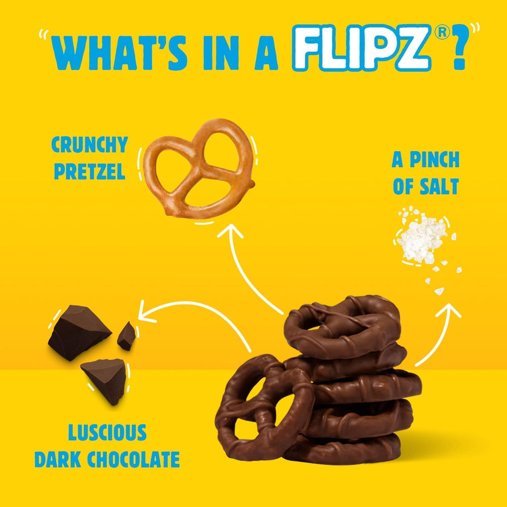 FLIPZ on-the-go snack idea showing convenient packing for errands.