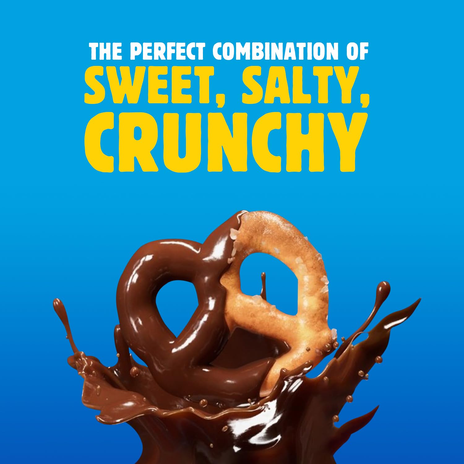FLIPZ Close-up reveals crunchy texture and salt sparkle