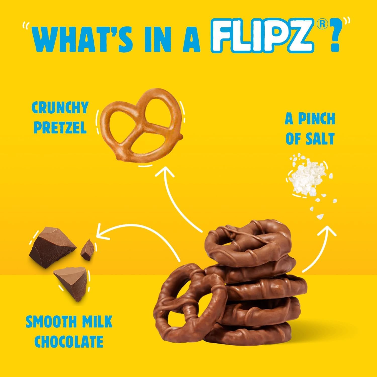 Flipz two-pack ready for pantry storage and future snacking.